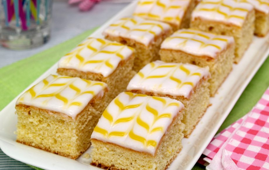 Lemon curd cubes