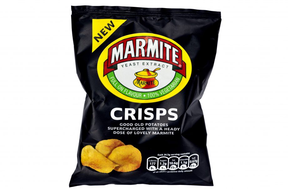 Marmite crisps: 5/10
