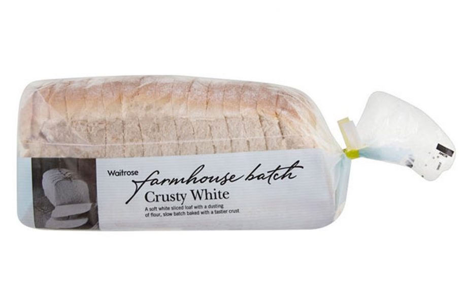 Waitrose Farmhouse Batch Sliced Bread: 10/10