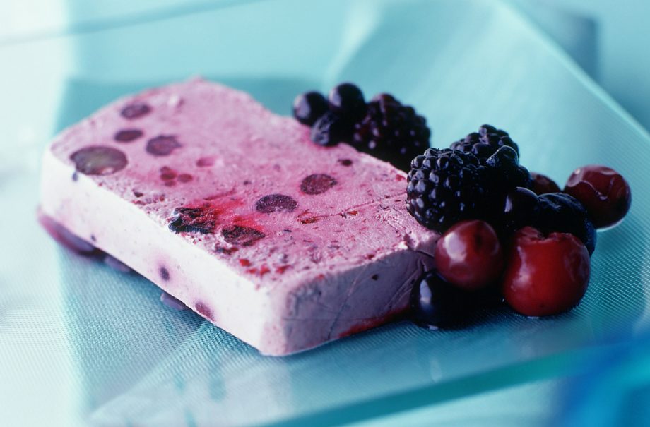 Forest fruits parfait