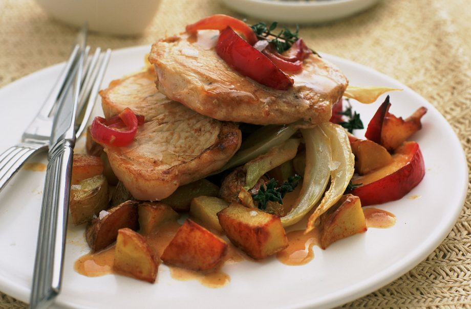 Pork chop recipes, Pork chops in cider sauce