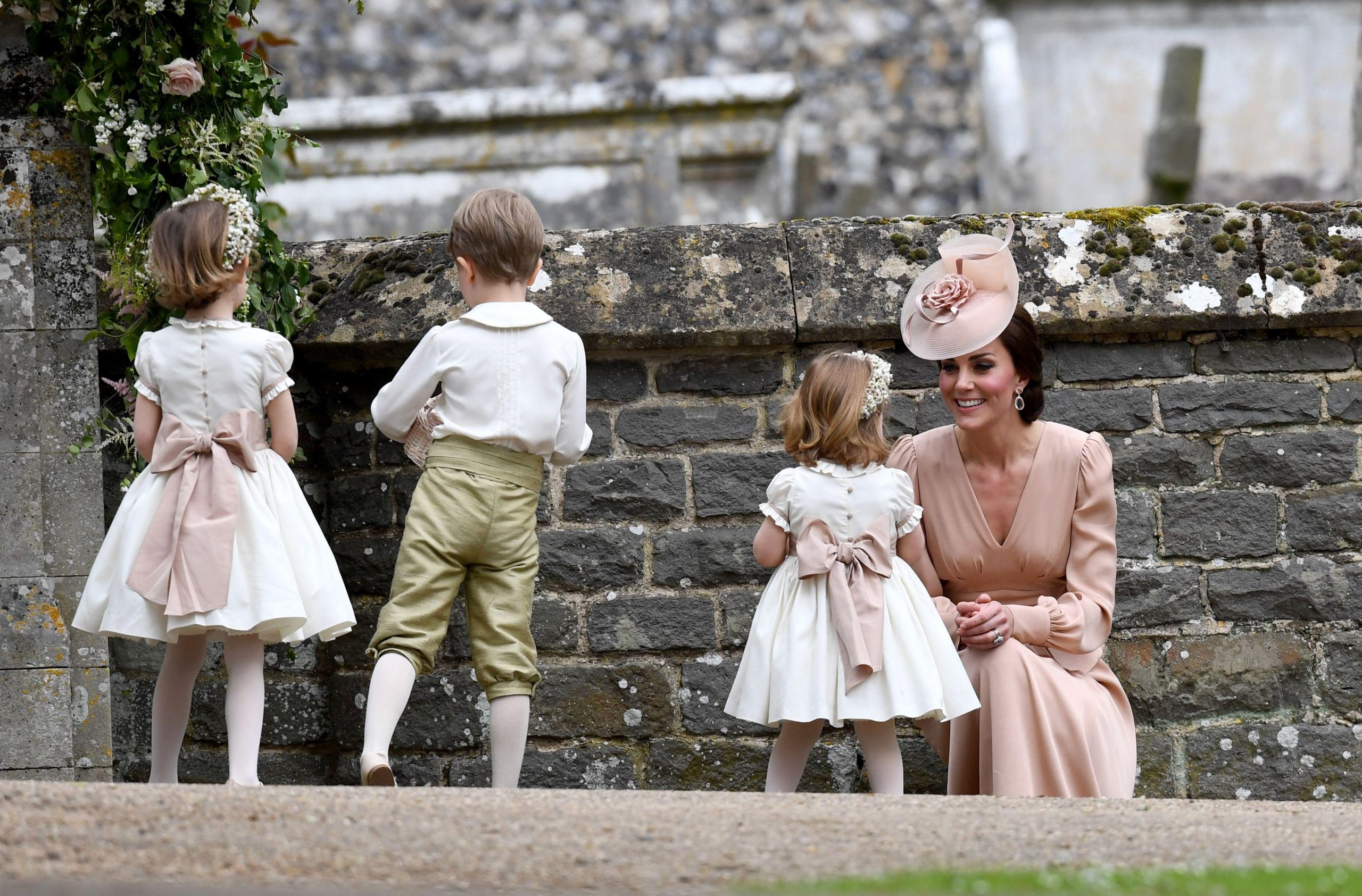 Princess Charlotte at Pippa's wedding