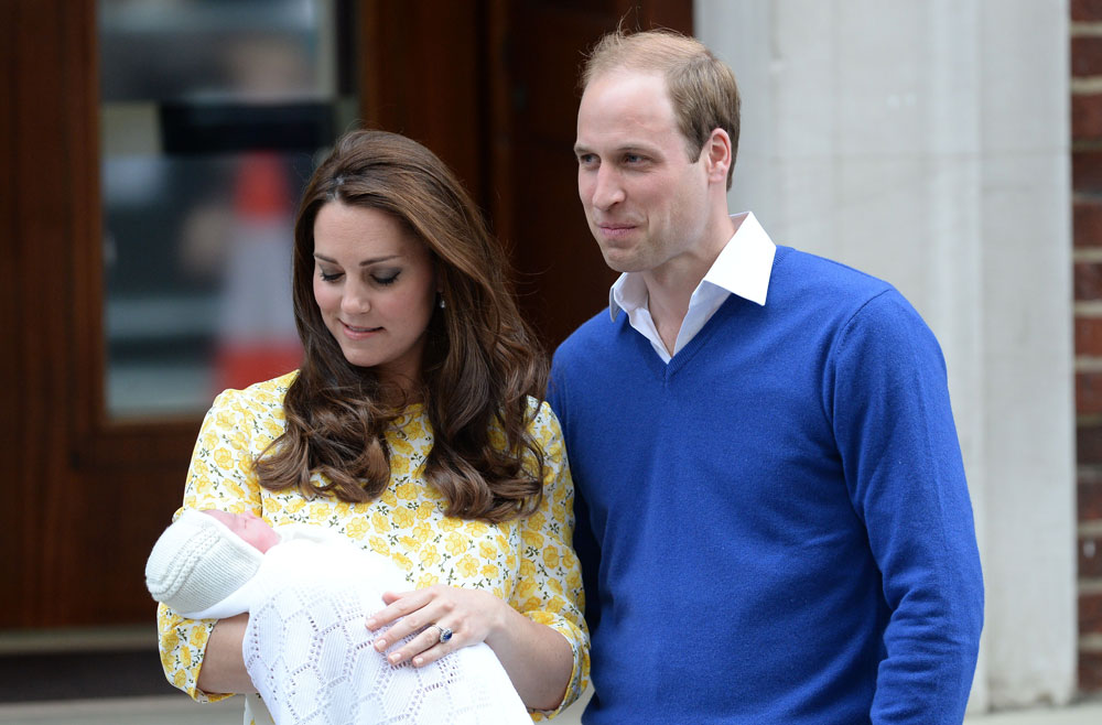 Princess Charlotte: Kate Middleton and Prince William