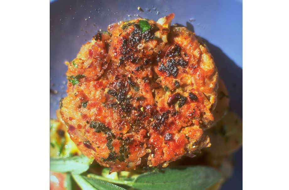 Sage and onion veggie burgers