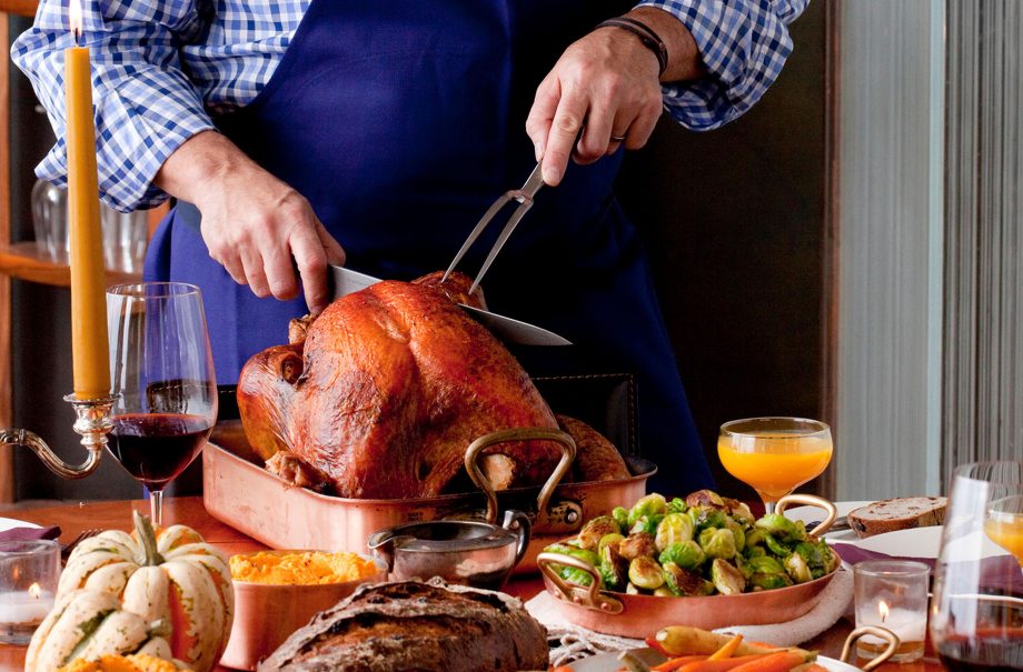 How to carve a turkey