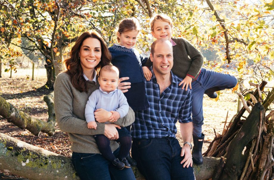 Princess Charlotte Christmas card