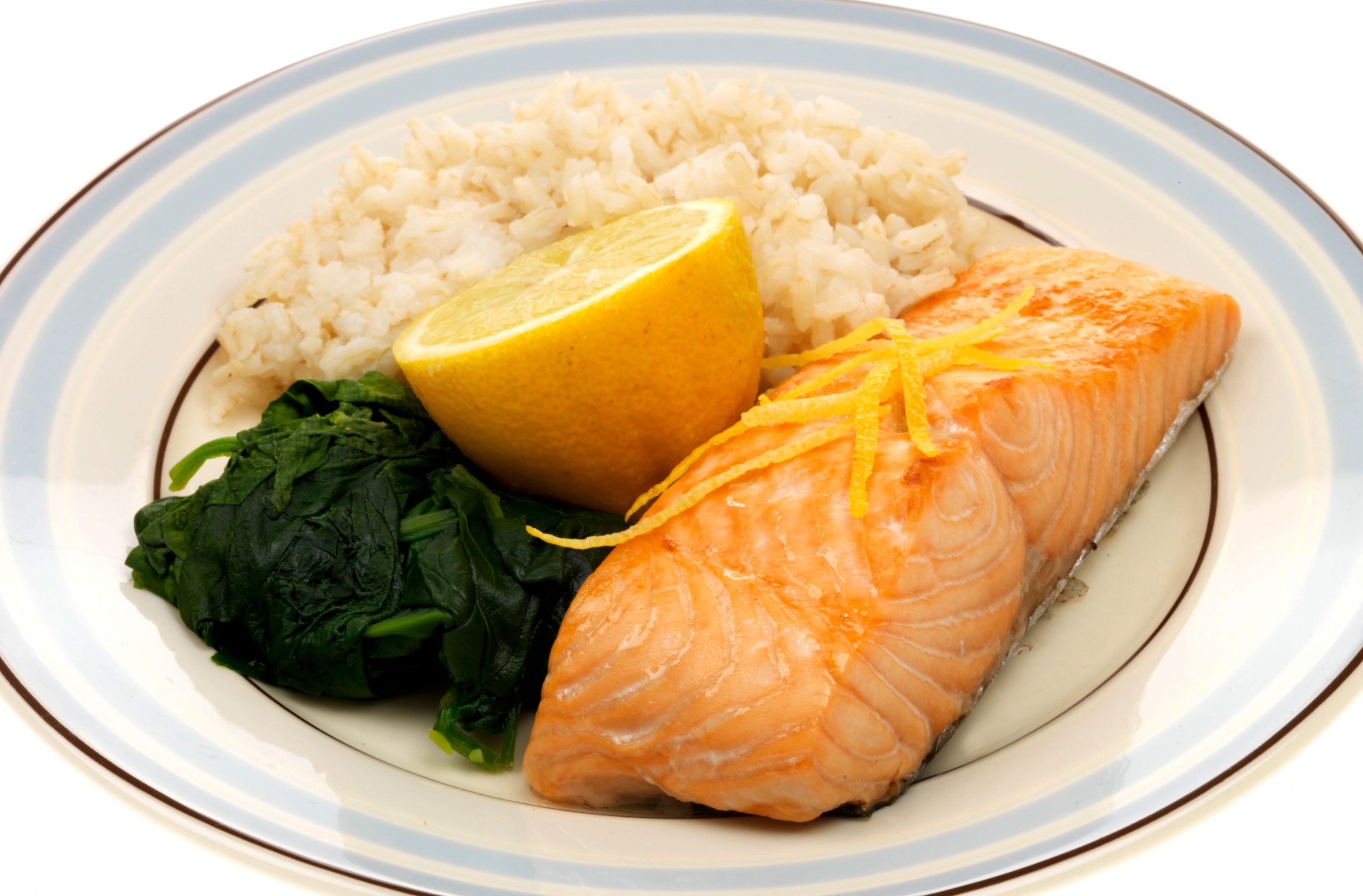 Citrus-baked salmon
