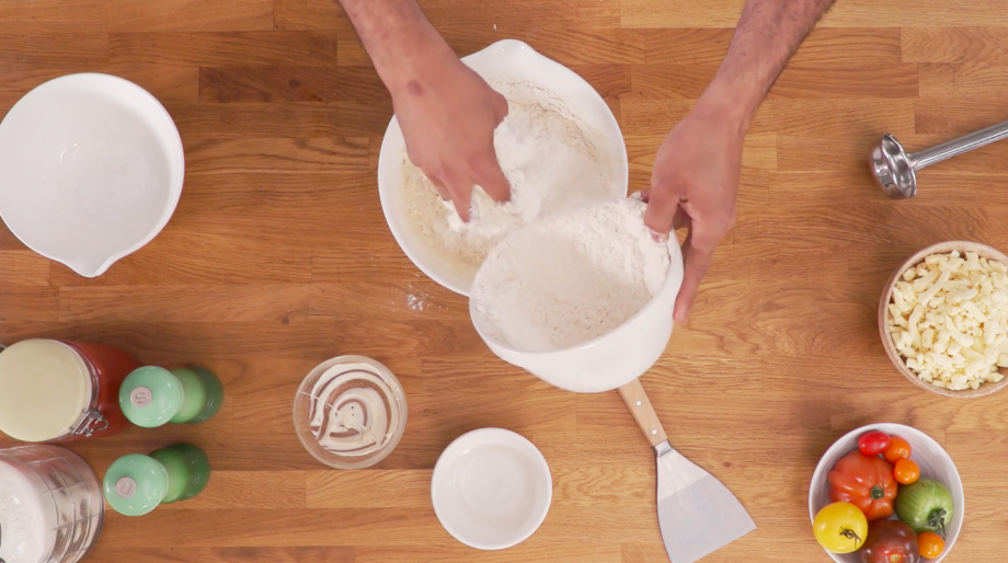 How to make sourdough pizza