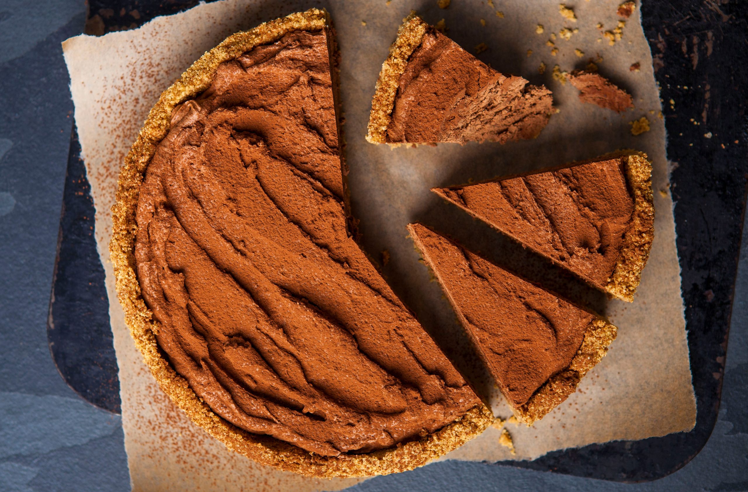 No-bake chocolate truffle crunch