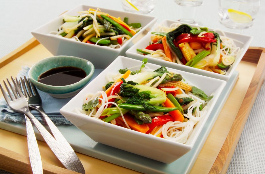 Seven-veg stir fry