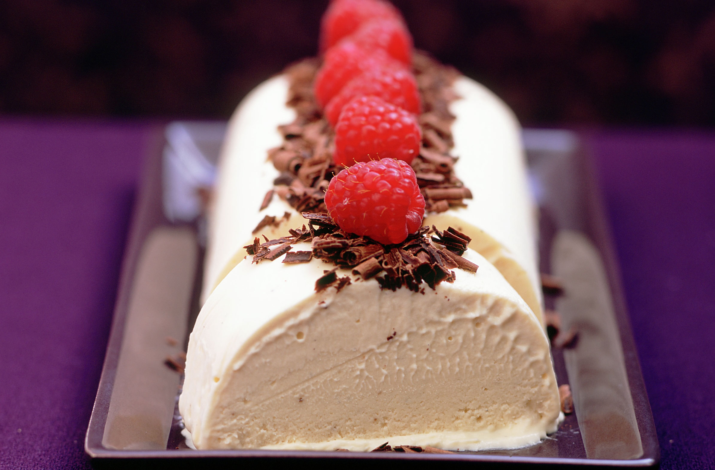White chocolate parfait