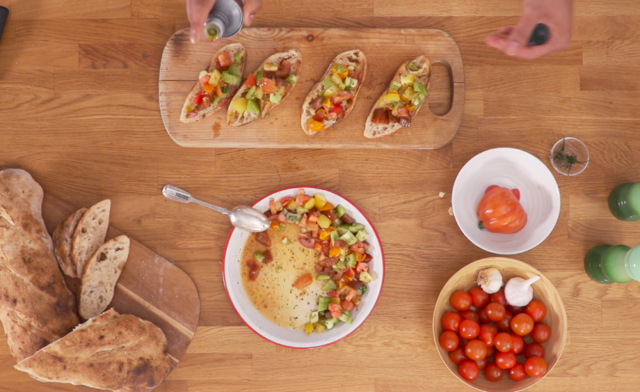 how to make bruschetta