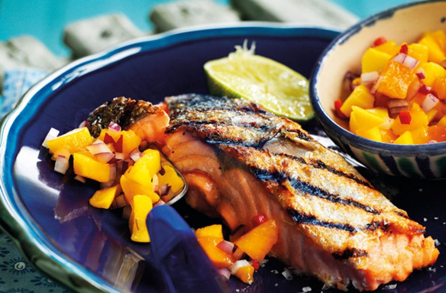 Salmon fillet recipes, BBQ Salmon