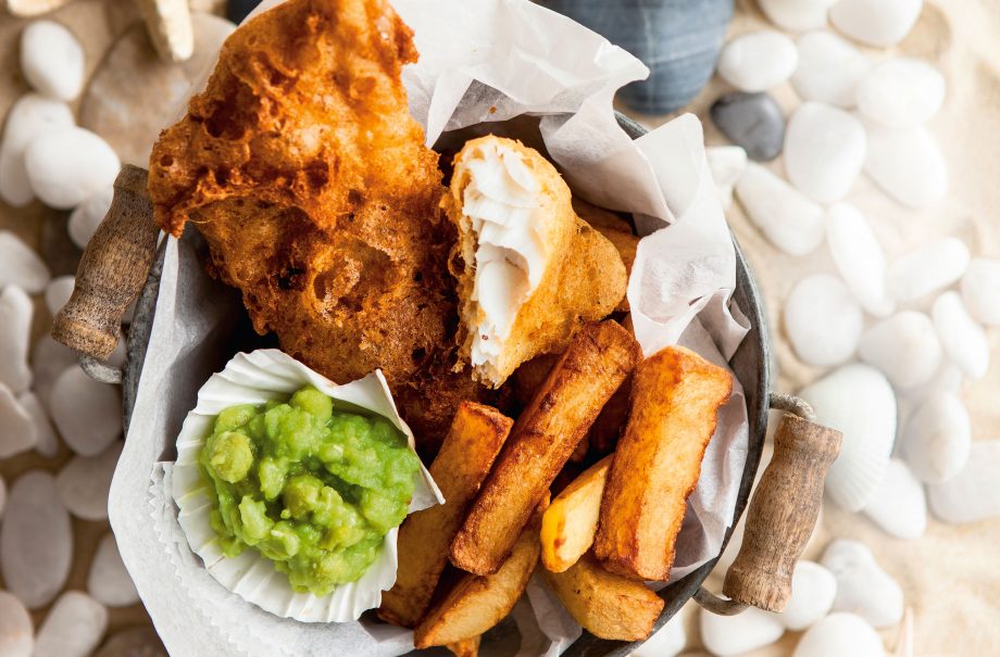Calories in fish and chips