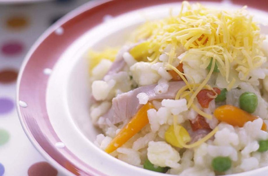 Cheesy risotto