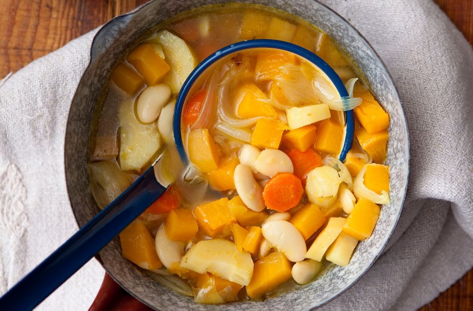 Chunky vegetable soup