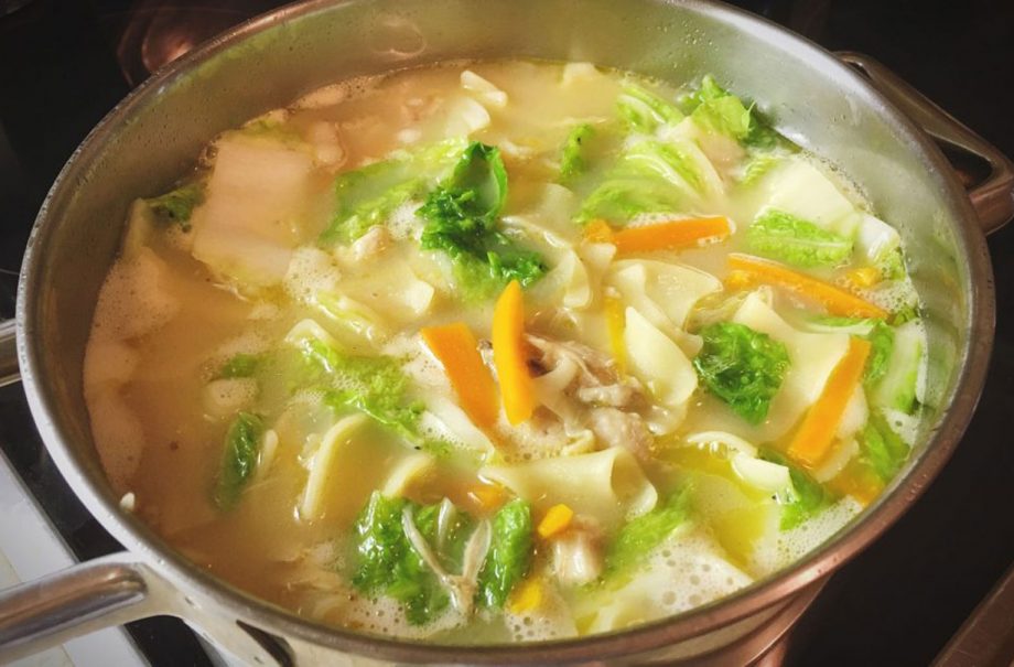Chunky vegetable soup
