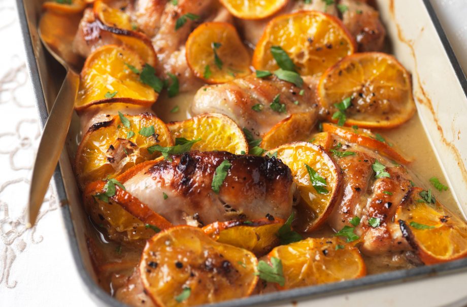 Citrus roasted chicken