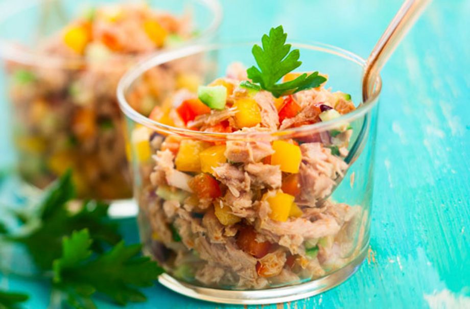 Crunchy tuna filler