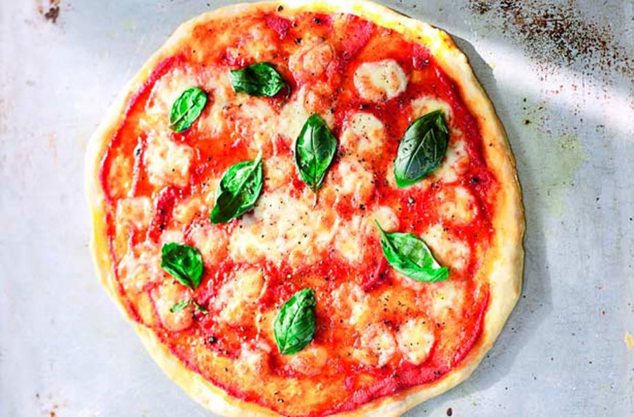 Gino D’Acampo’s classic Margherita pizza
