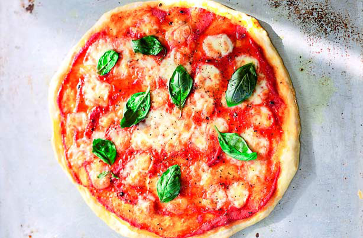 Gino D’Acampo’s classic Margherita pizza