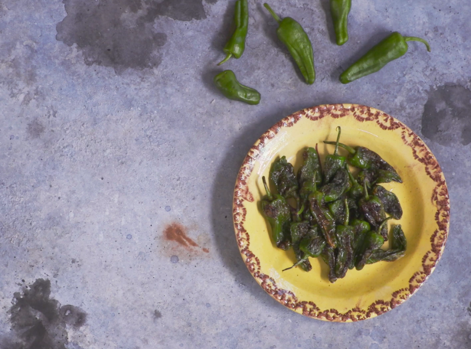 How to cook padron peppers