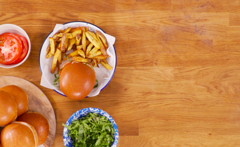 How to make a chicken burger