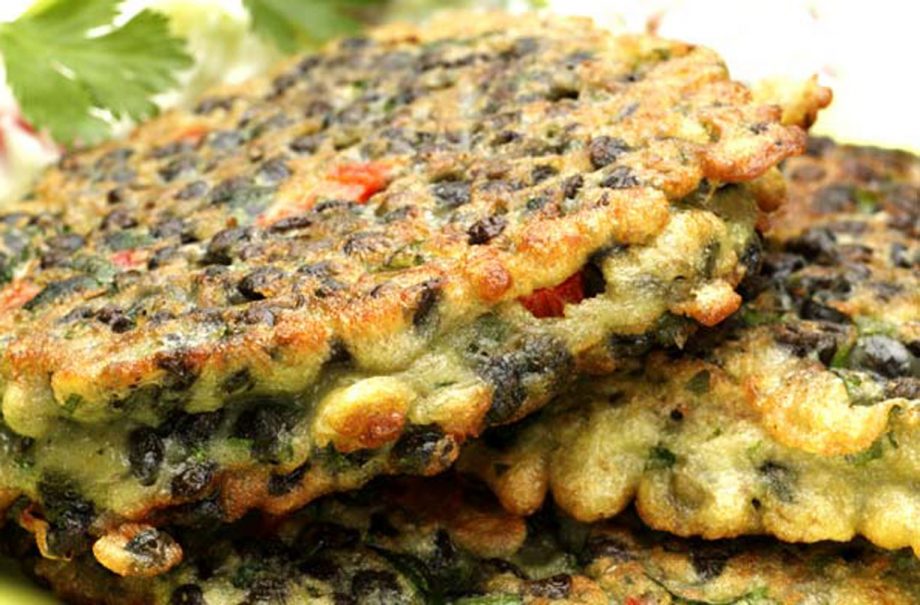 Lentil fritters