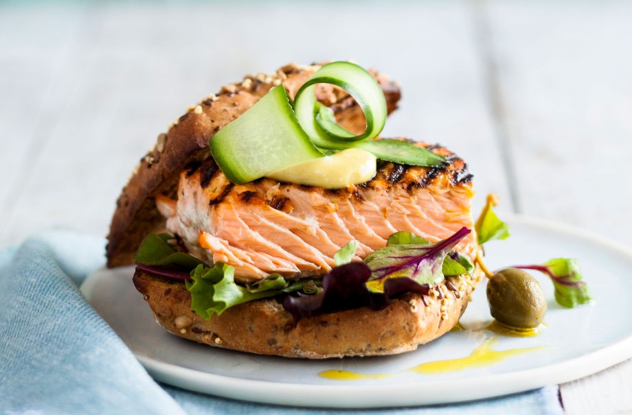 Salmon fillet recipes, Salmon burgers