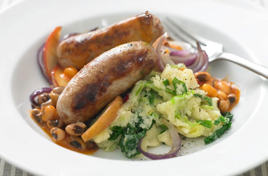 Sausage and bean casserole