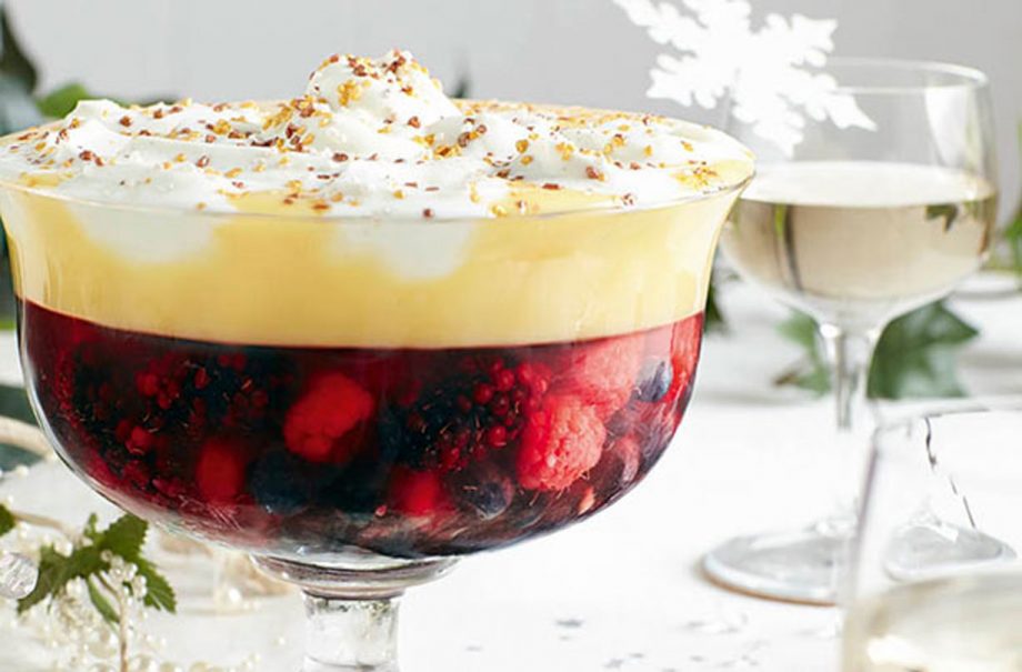 Slimming Worlds mulled wine trifle