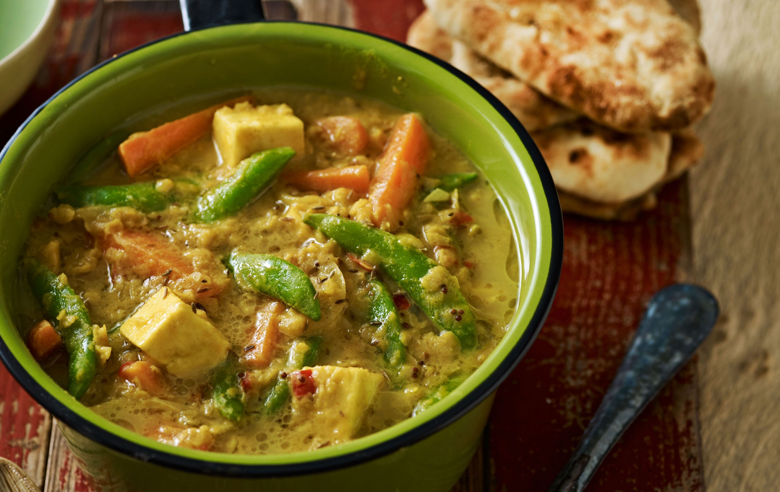 Split pea and vegetable curry