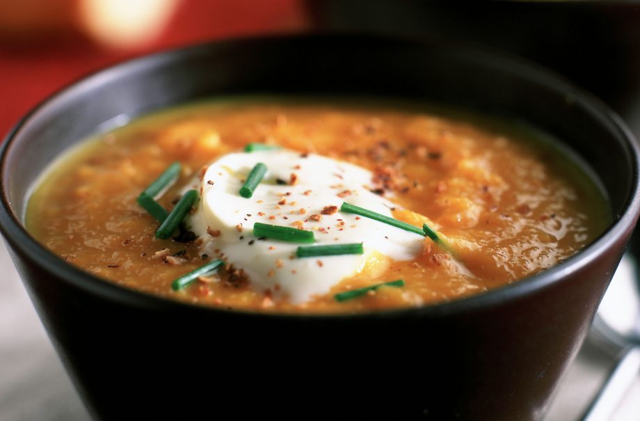 Pumpkin and pepper soup