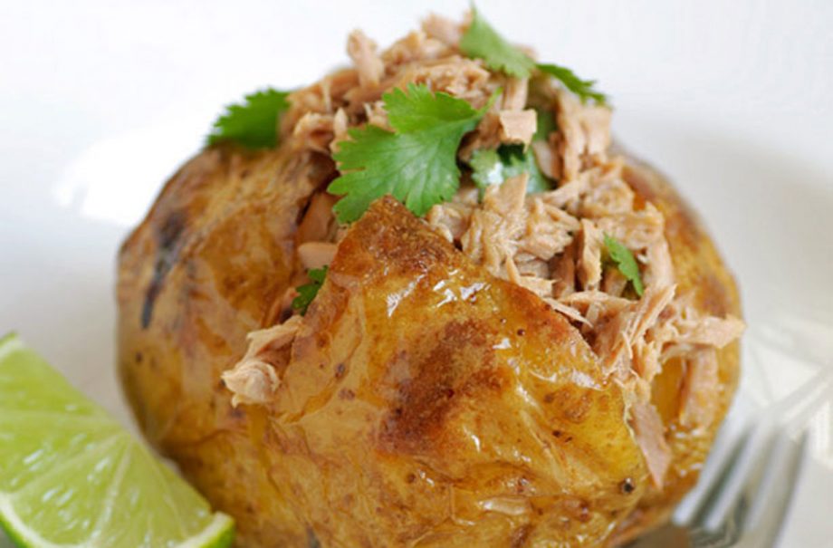 Tuna, lime and coriander jacket