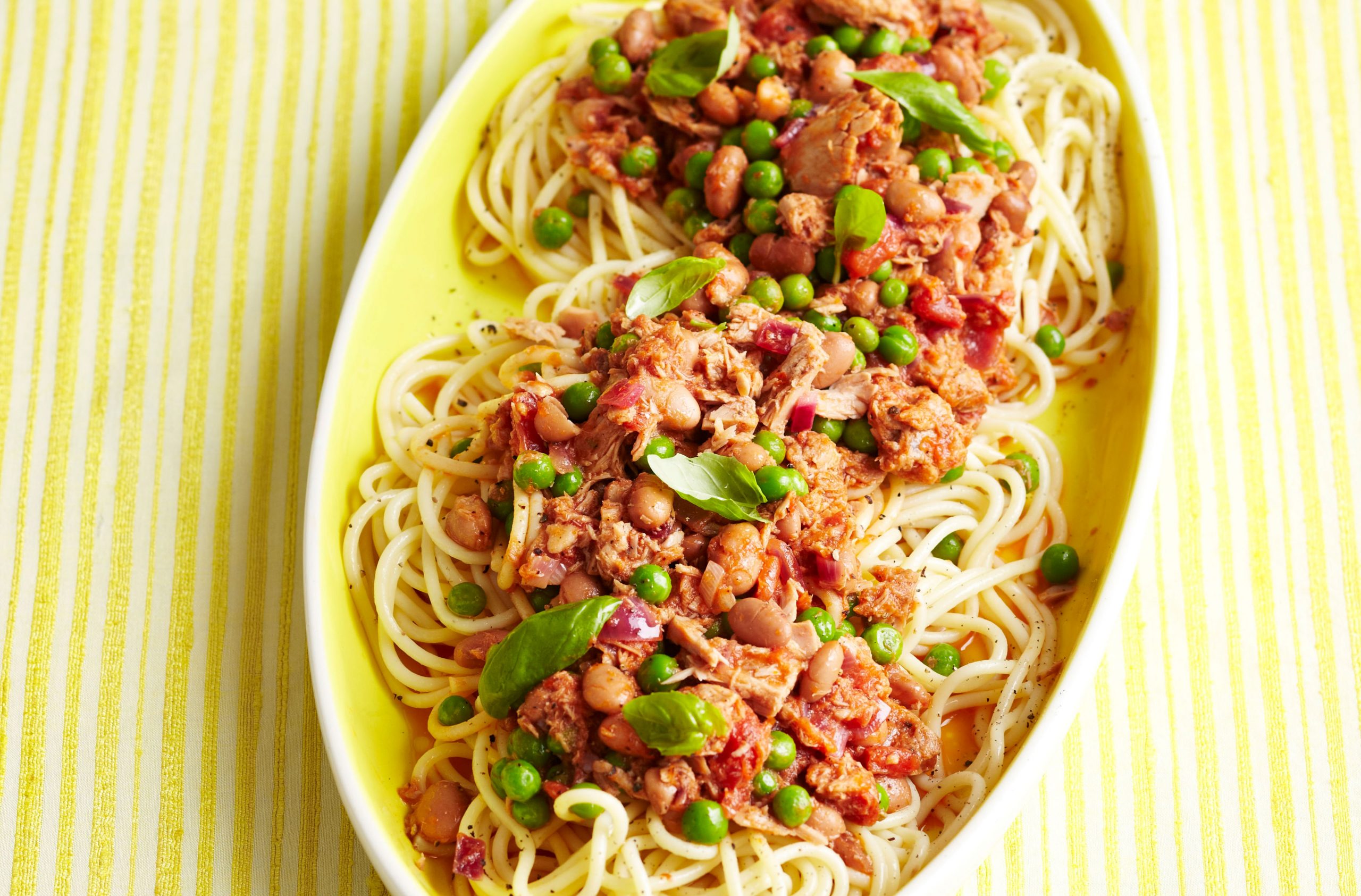 Tuna spaghetti Bolognese