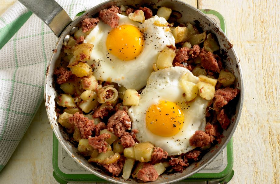 Woman’s Weekly hash ‘n’ eggs