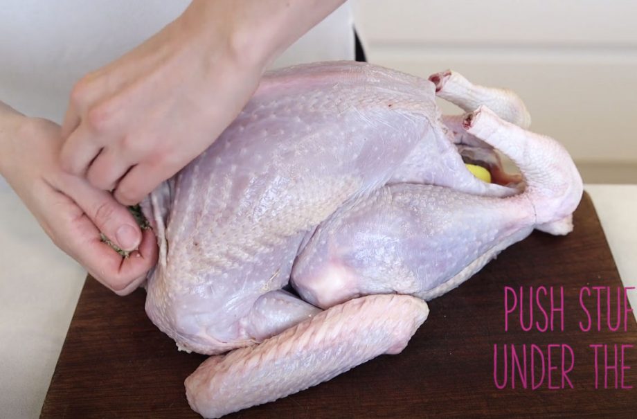 How to cook a turkey: Step 2