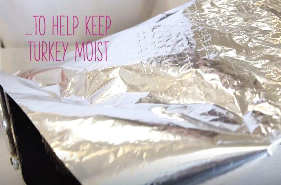 How to cook a turkey: Step 4