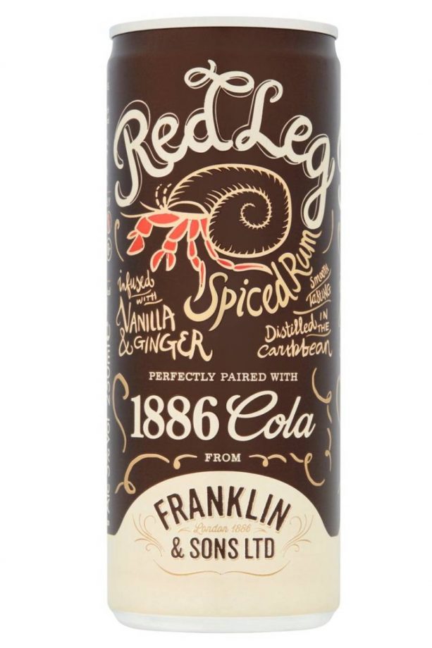 best rum rum in a can red leg cola
