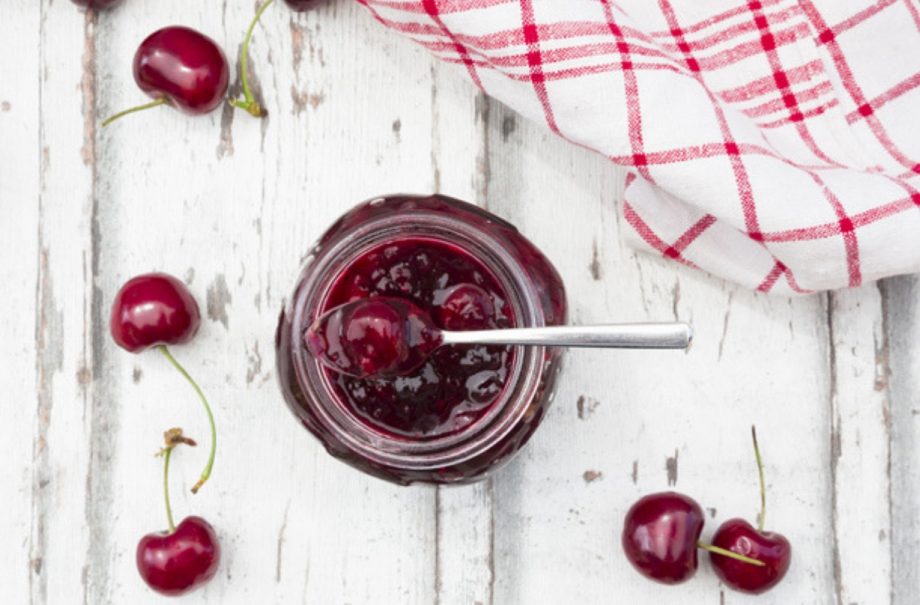 homemade edible gifts_cherry jam