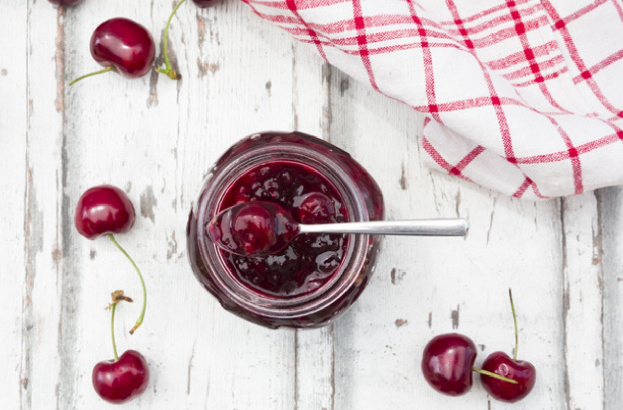 homemade edible gifts_cherry jam