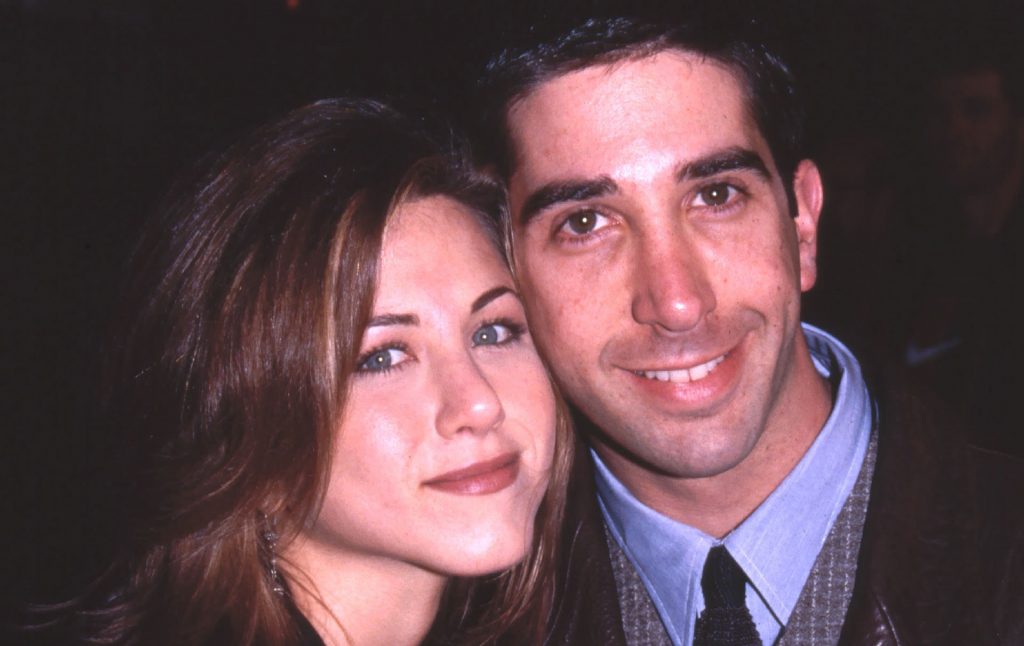 Jennifer Aniston and David Schwimmer friends