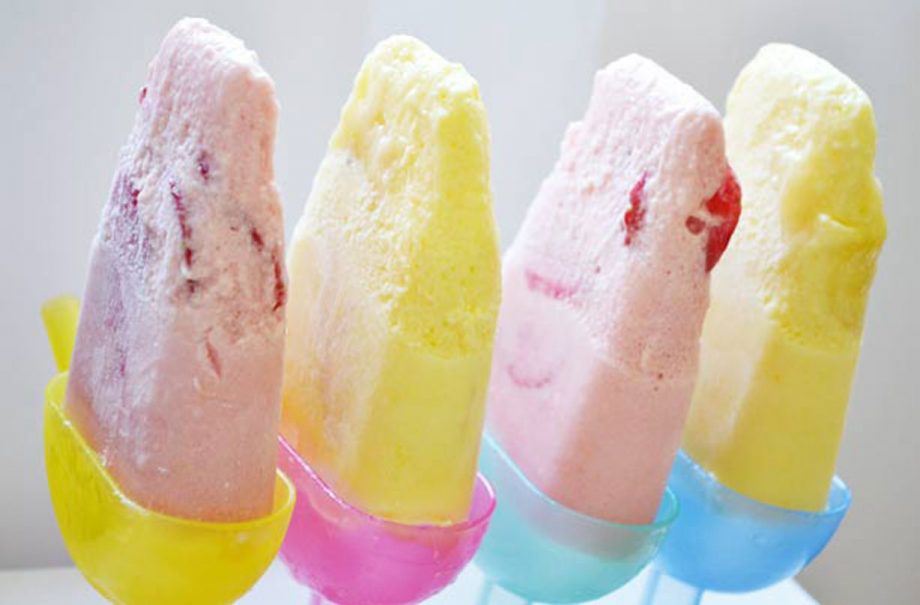 Angel Delight ice lollies