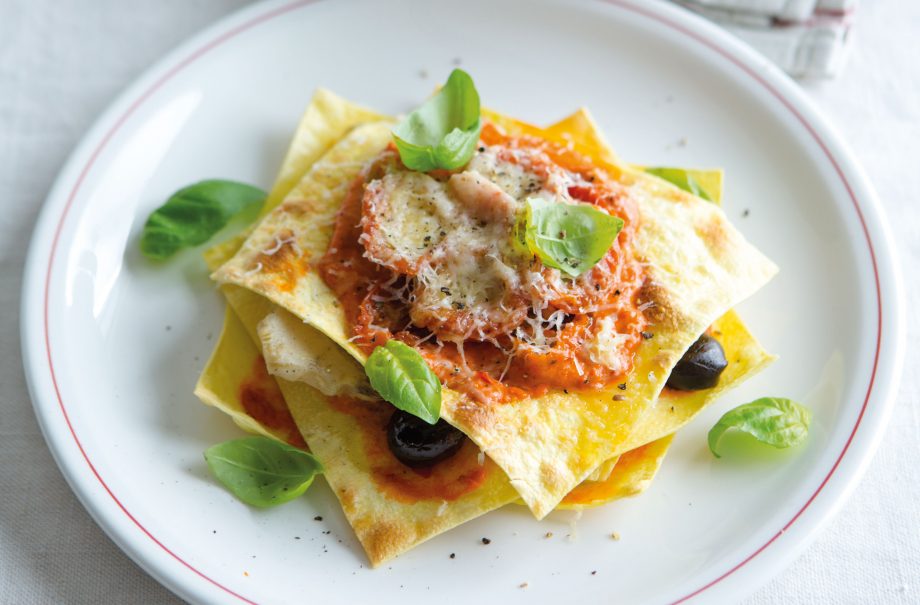 Antipasti open lasagne