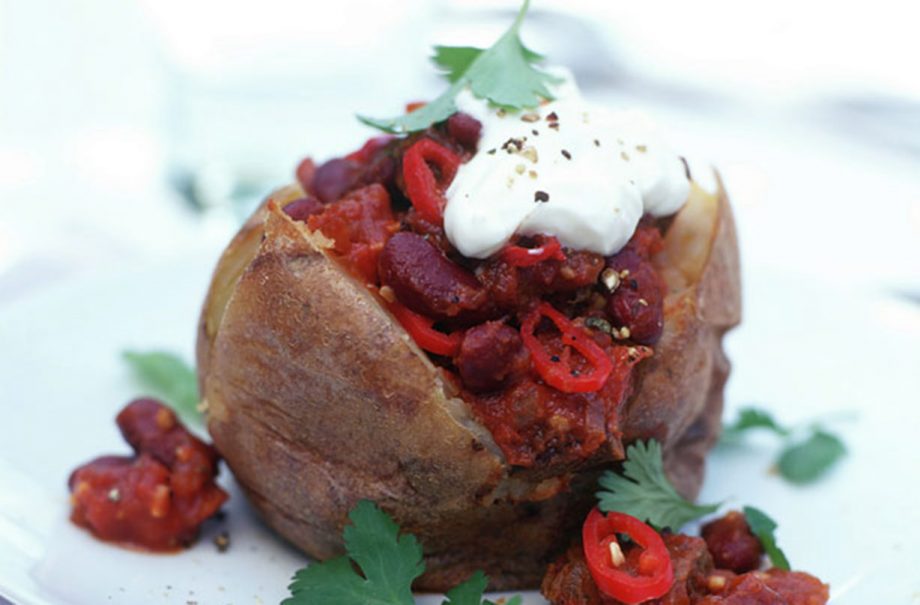 Jacket potato fillings