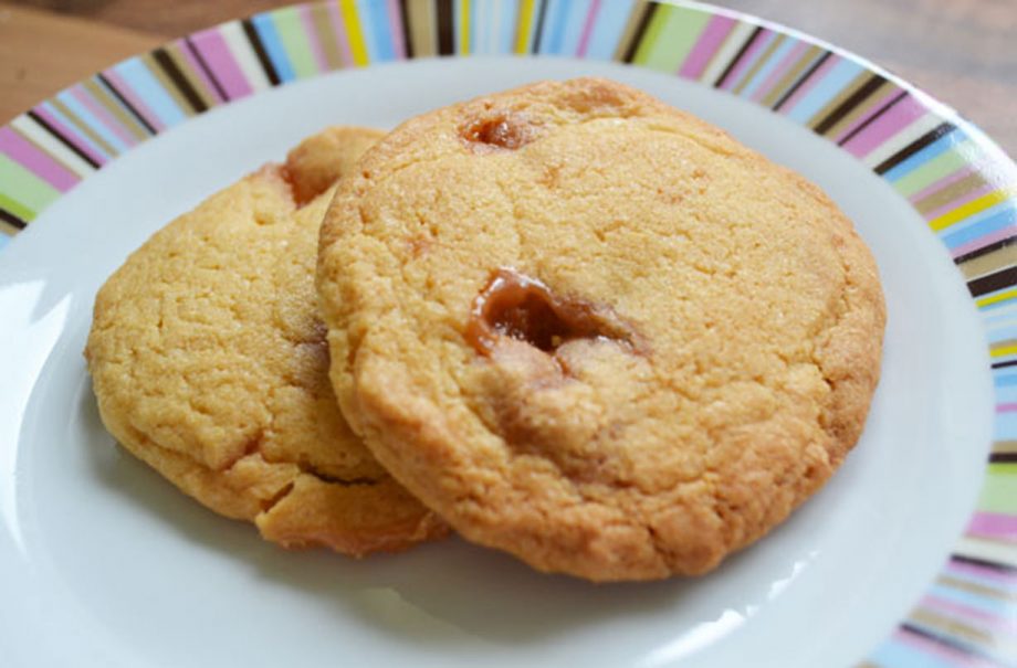 Banana Angel Delight cookies