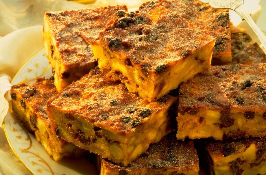 Bread pudding bites