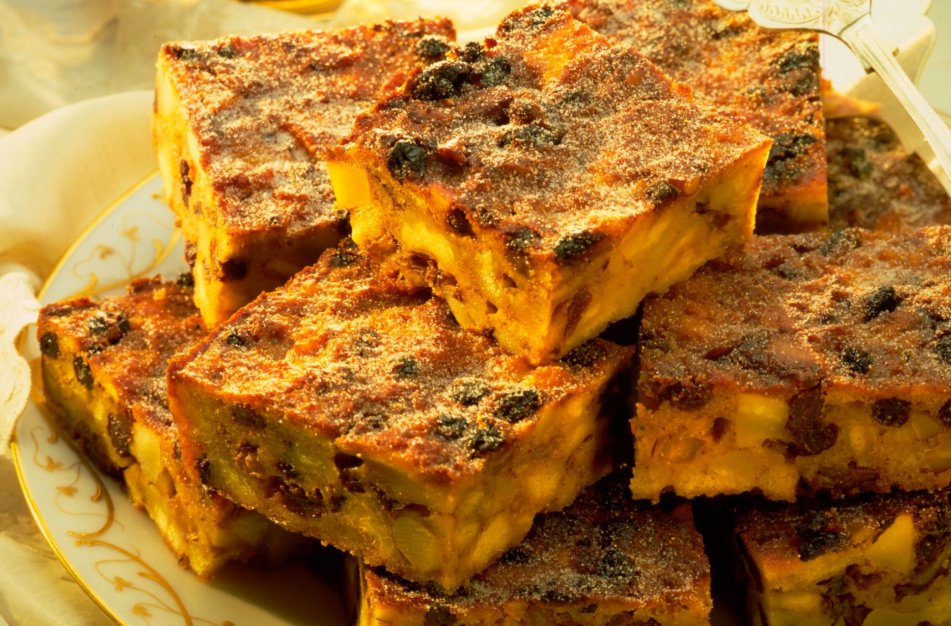 Bread pudding bites