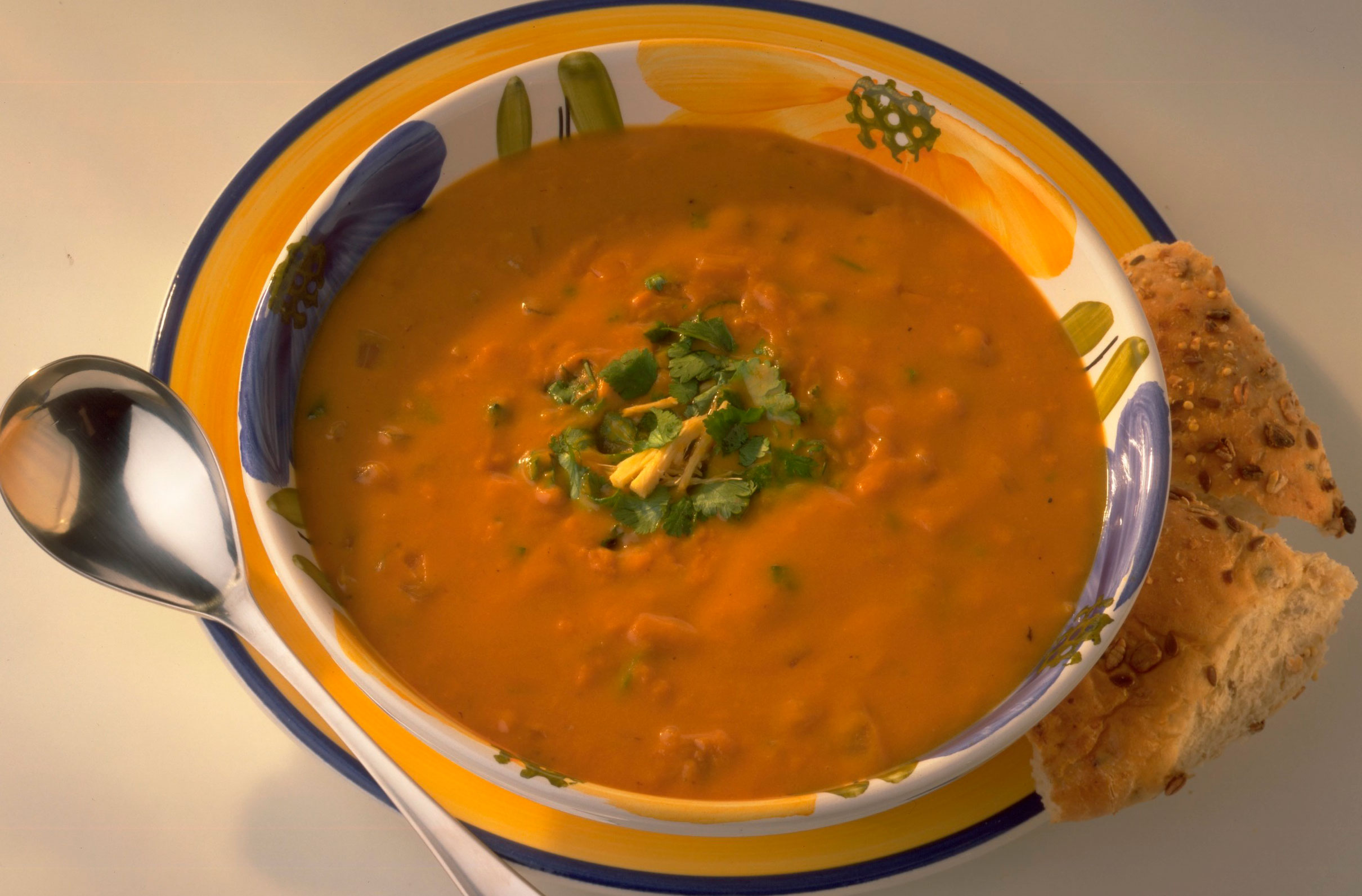Carrot and ginger soup