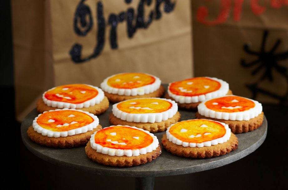 Ginger pumpkin biscuits